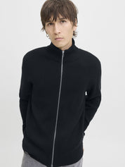 Cardigan mit Zipper - Sky Captain - Blau
