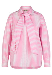 Bluse aus Baumwollmix - 6212-ROSA - Rosa