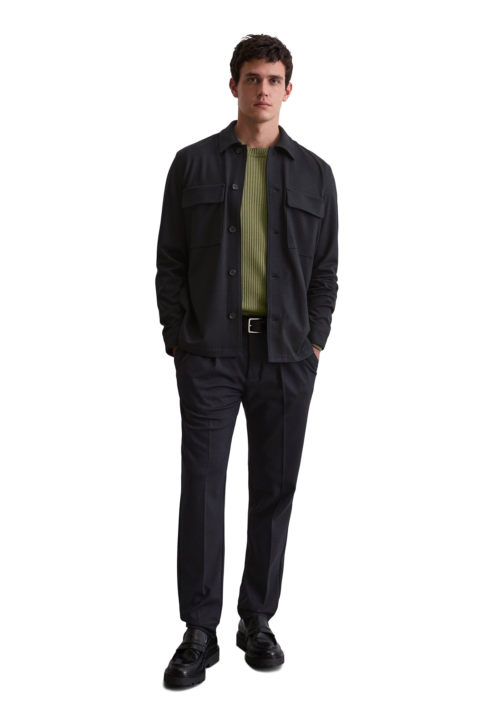 Overshirt DFB Travel Collection - 888-deep night blue - Blau