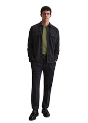Overshirt DFB Travel Collection - 888-deep night blue - Blau