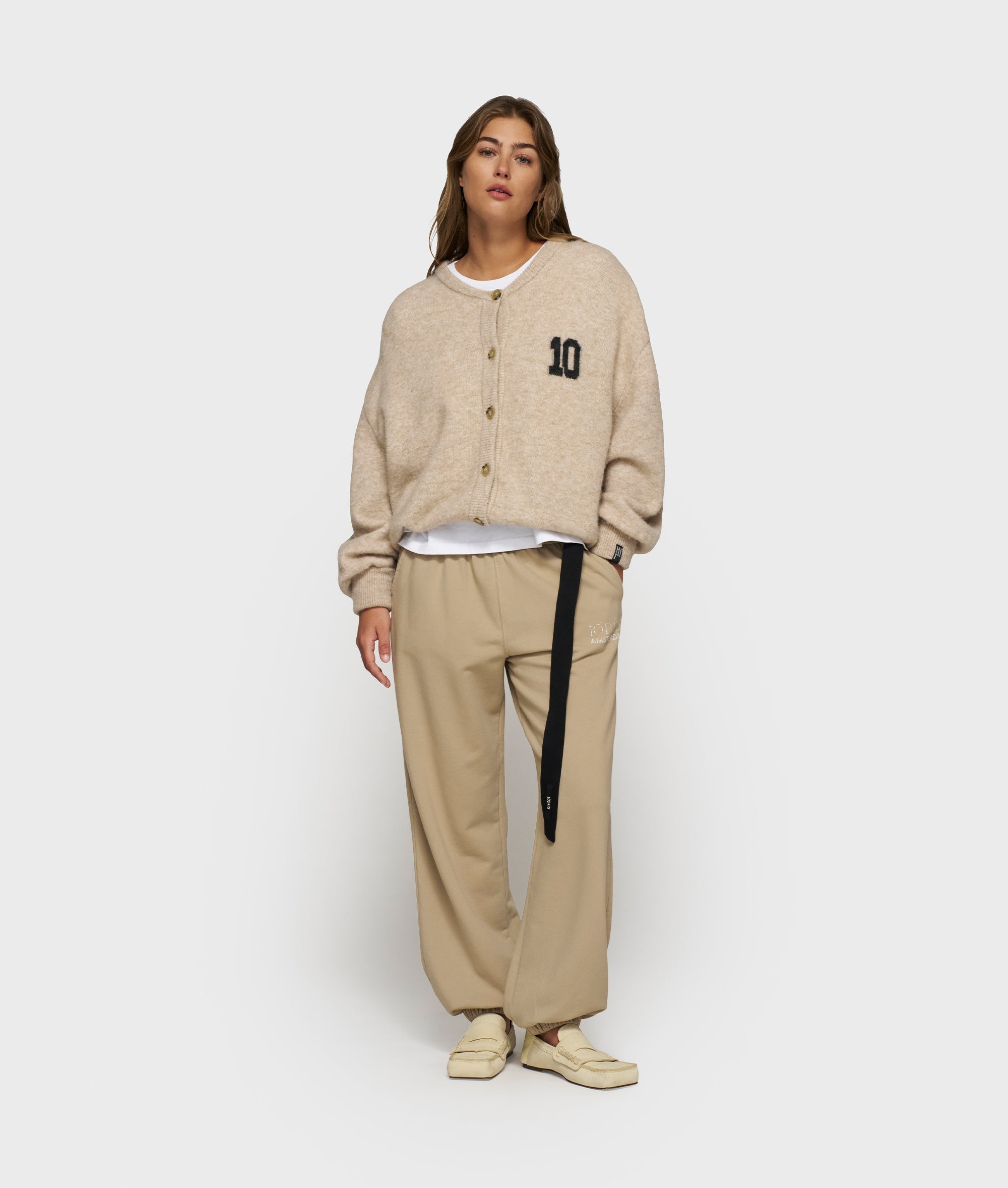 Cardigan aus Woll-Mix - 1130-earth - Beige