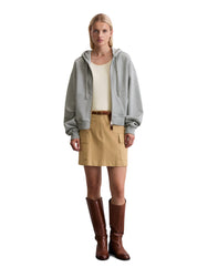 Sweatshirtjacke Relaxed Fit - 909-grey granite melange - Grau