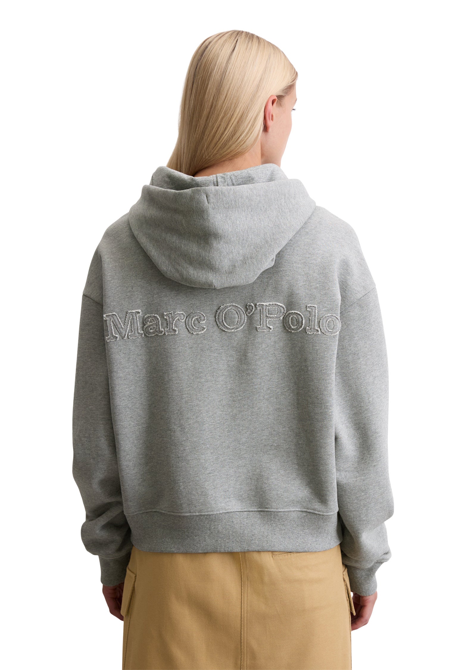 Sweatshirtjacke Relaxed Fit - 909-grey granite melange - Grau