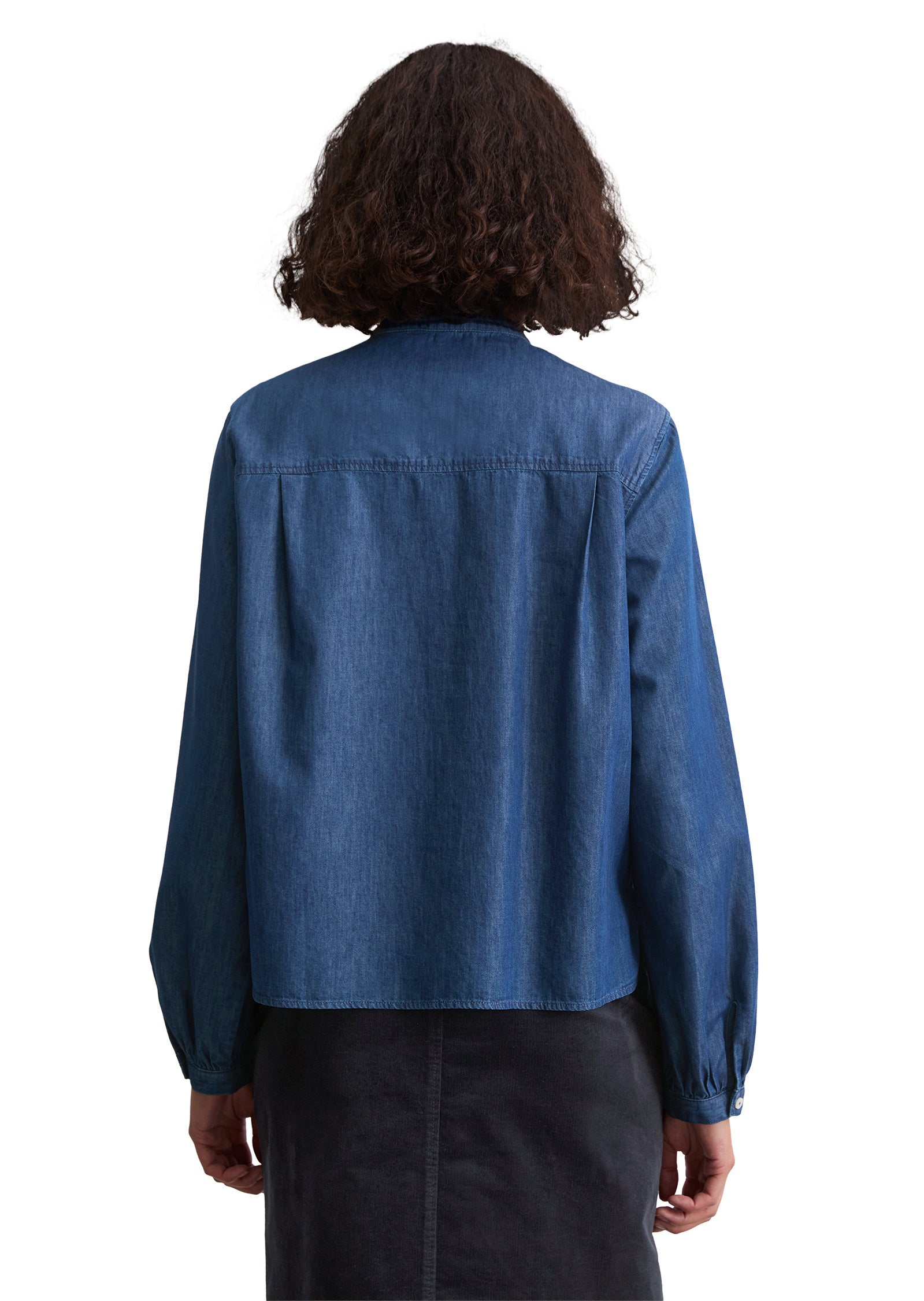 Jeansbluse Relaxed Fit - 092-authentic blue wash - Blau