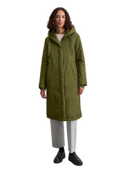 Parka mit Kapuze - 490-mossy olive - Grün
