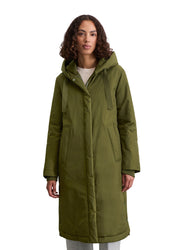 Parka mit Kapuze - 490-mossy olive - Grün