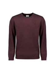 Strickpullover aus Baumwollmix - 164-Dark Wine - Rot
