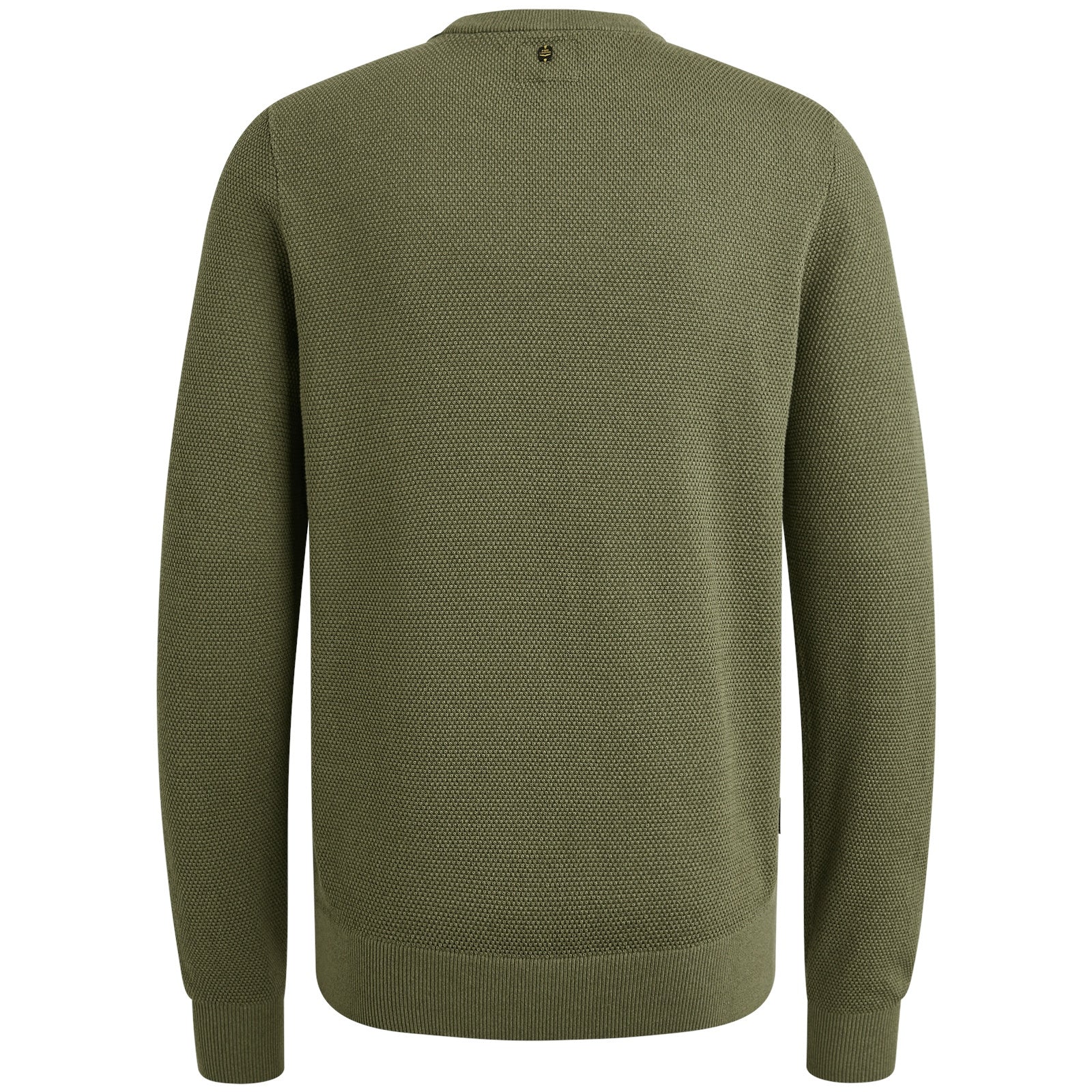 Strickpullover - 6379-Oil Green - Grün
