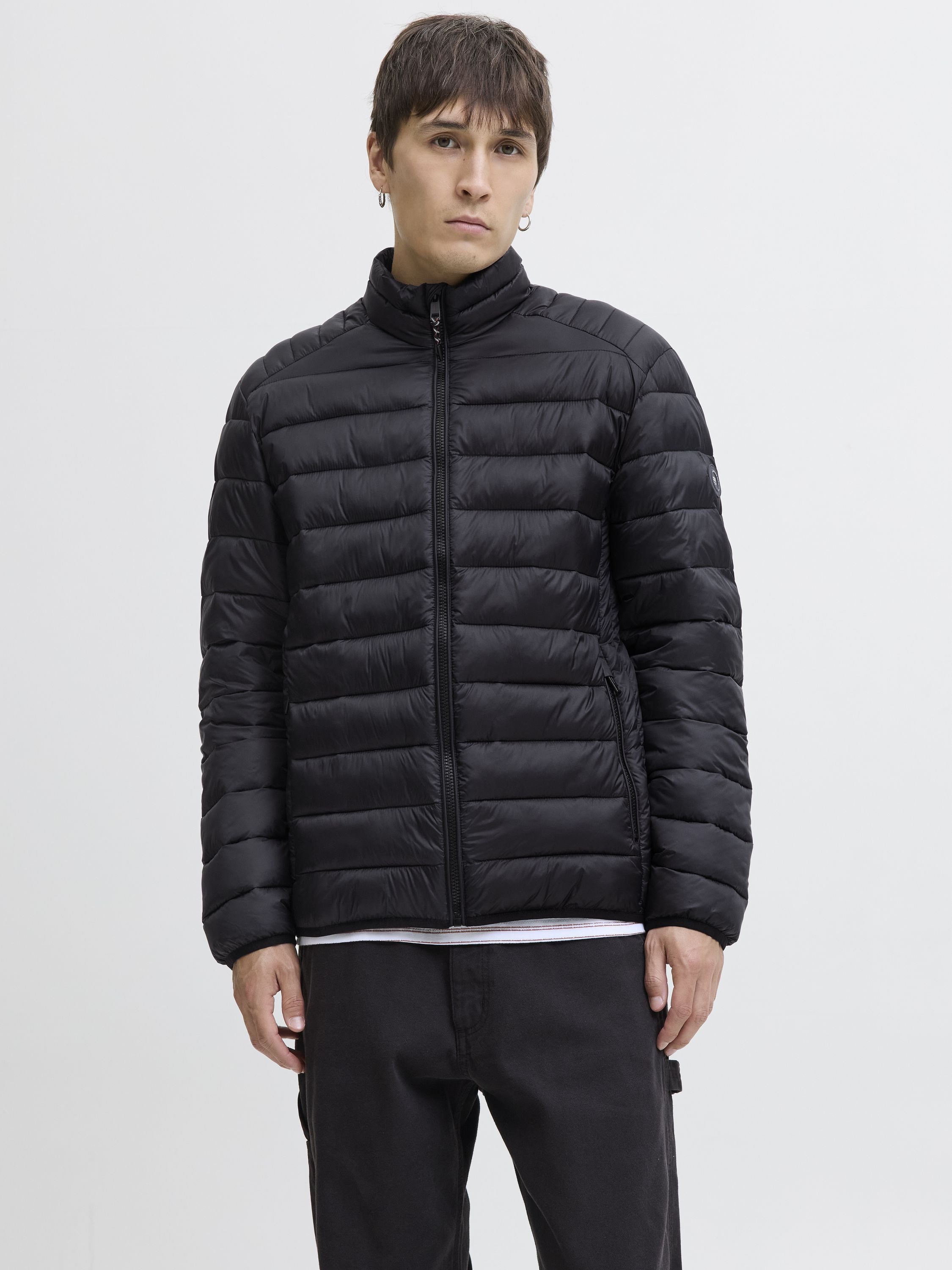 Steppjacke - Black - Schwarz