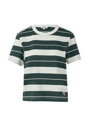 T-Shirt aus Baumwolle - 69G6-BLUE GREEN - Grün