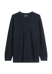 Strickpullover - 898-dark navy - Blau