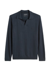 Strickpullover - 898-dark navy - Blau