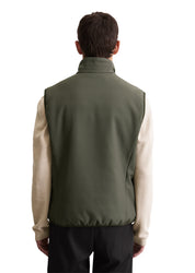 Wende-Weste aus Softshell - 493-copley brown - Khaki