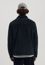Cordovershirt VASO aus Baumwolle - 649-Dk. Navy - Blau