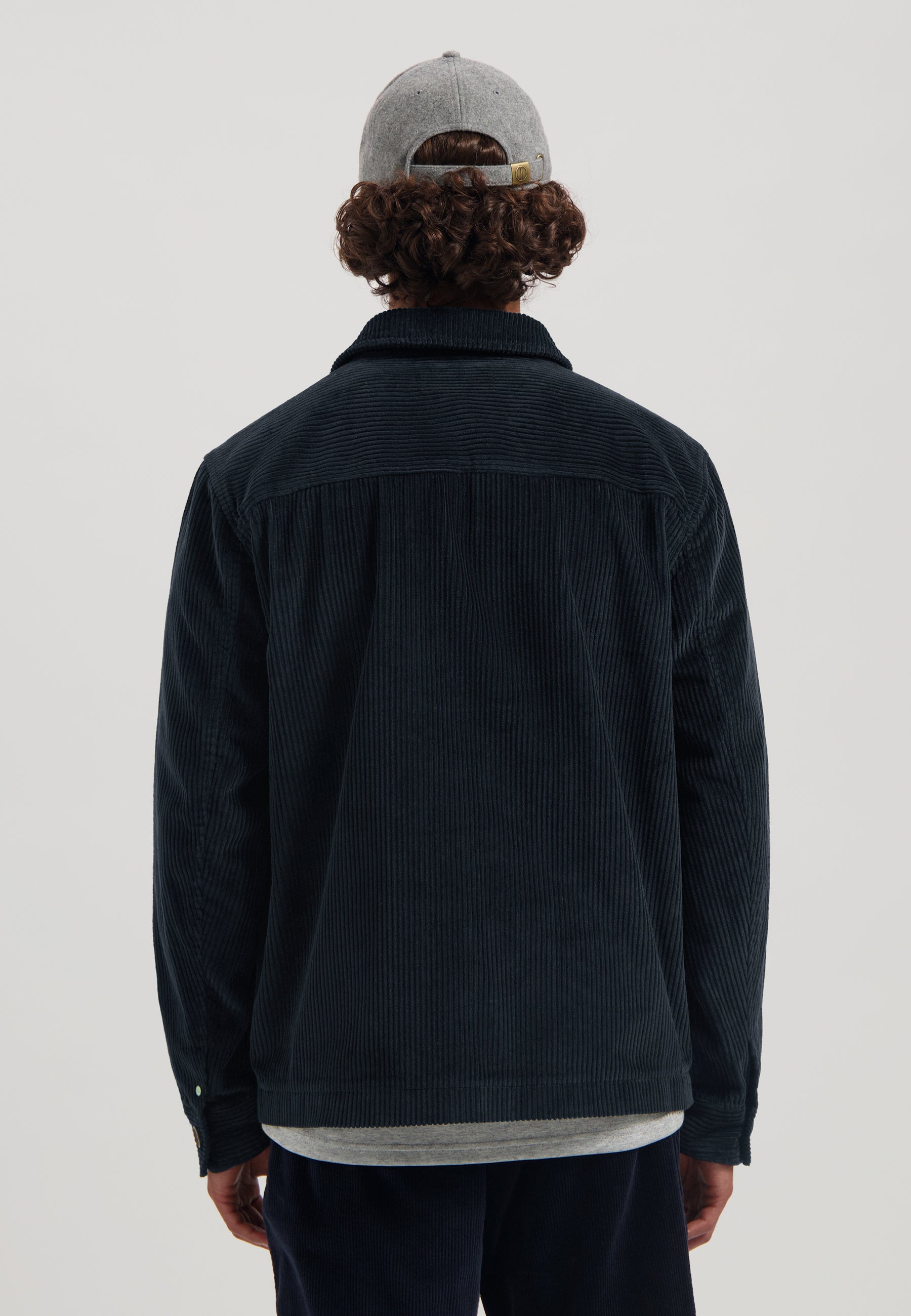 Cordovershirt VASO aus Baumwolle - 649-Dk. Navy - Blau