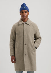 Mantel aus Wollmix - 276-Vintage Khaki - Khaki