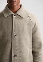 Mantel aus Wollmix - 276-Vintage Khaki - Khaki