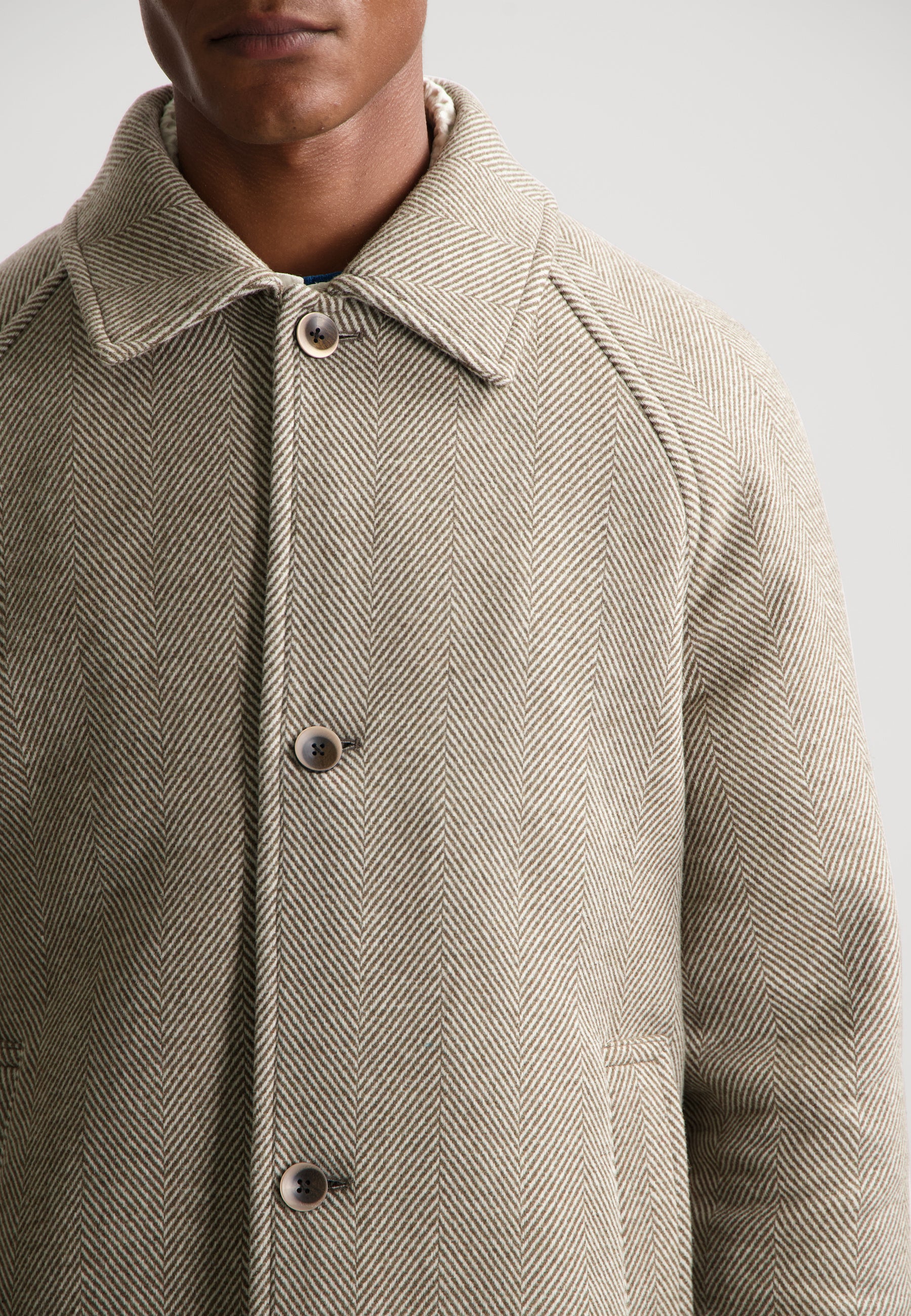 Mantel aus Wollmix - 276-Vintage Khaki - Khaki