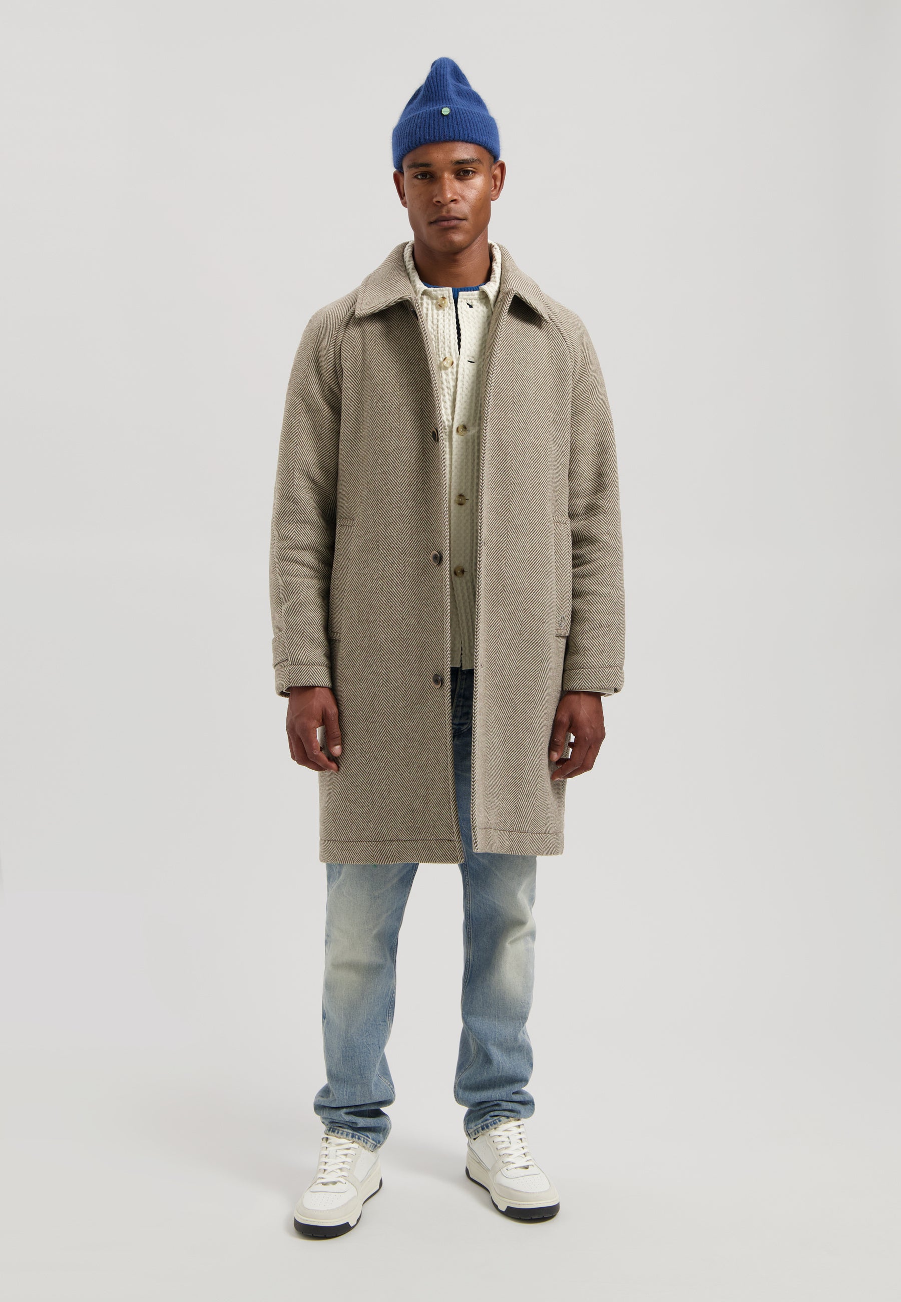 Mantel aus Wollmix - 276-Vintage Khaki - Khaki
