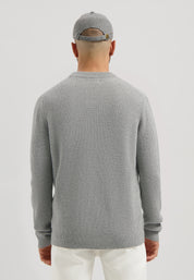 Strickpullover aus Wolle - 810-Lt. Grey - Grau