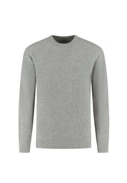 Strickpullover aus Wolle - 810-Lt. Grey - Grau