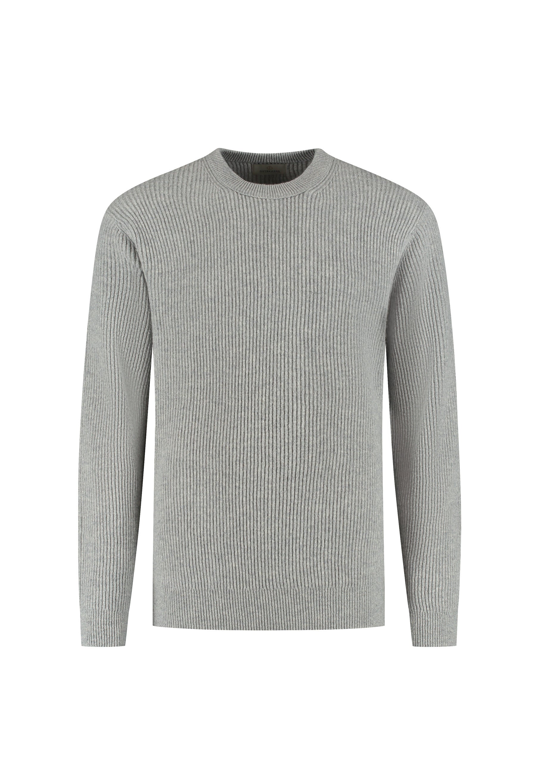 Strickpullover aus Wolle - 810-Lt. Grey - Grau