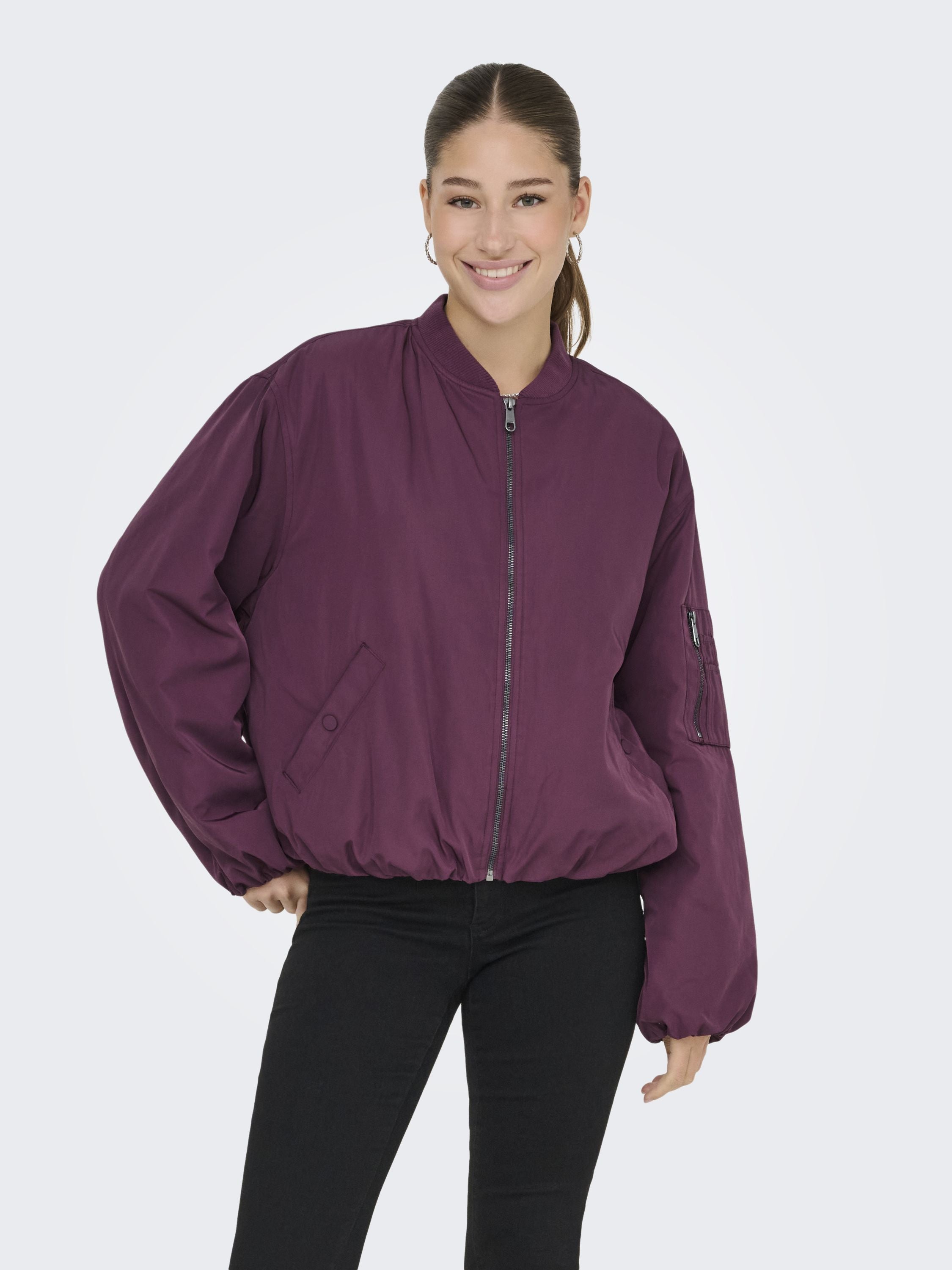 Bomberjacke - Mauve Wine - Violett