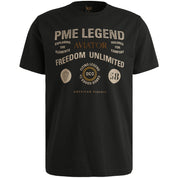 T-Shirt - 999-Black - Schwarz