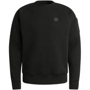 Sweatshirt mit Flight-Pocket - 999-Black - Schwarz