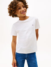 T-Shirt aus Baumwolle - YBR-WHITE - Weiß