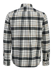 Flanellhemd Regular Fit - Crocodile - Braun