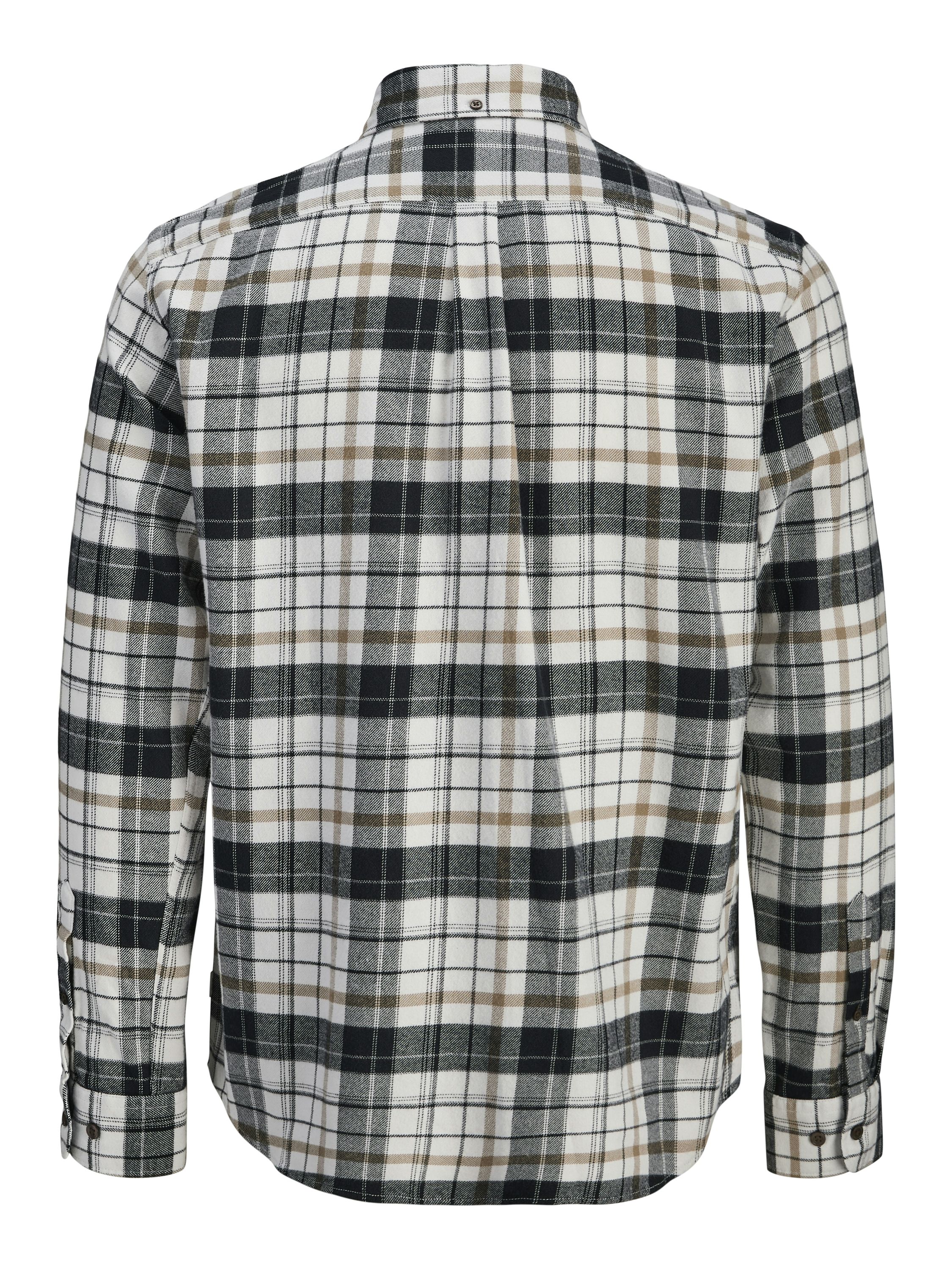 Flanellhemd Regular Fit - Crocodile - Braun