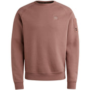 Sweatshirt mit Flight-Pocket - 8202-Burlwood - Rosa