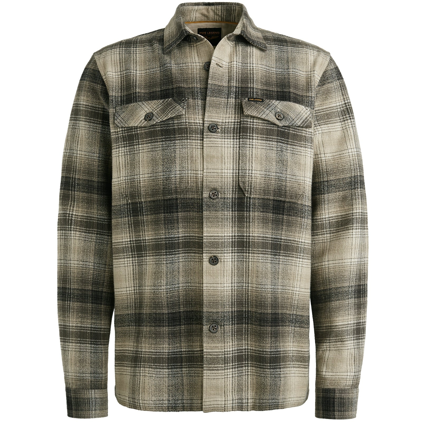 Overshirt Relaxed Fit - 8011-Seneca Rock - Beige