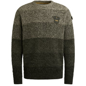 Strickpullover aus Baumwolle - 8039-Beluga - Grau