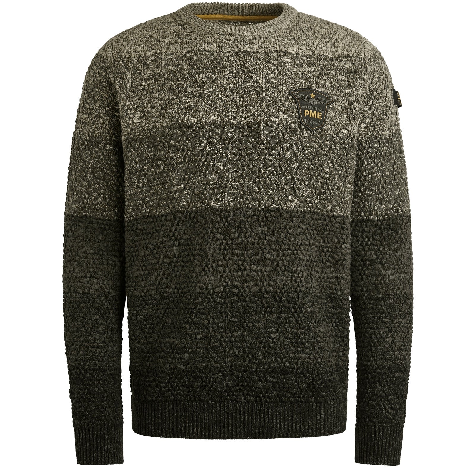 Strickpullover aus Baumwolle - 8039-Beluga - Grau