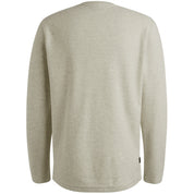 Sweatshirt aus Baumwolle - 910-Bone White Melee - Creme