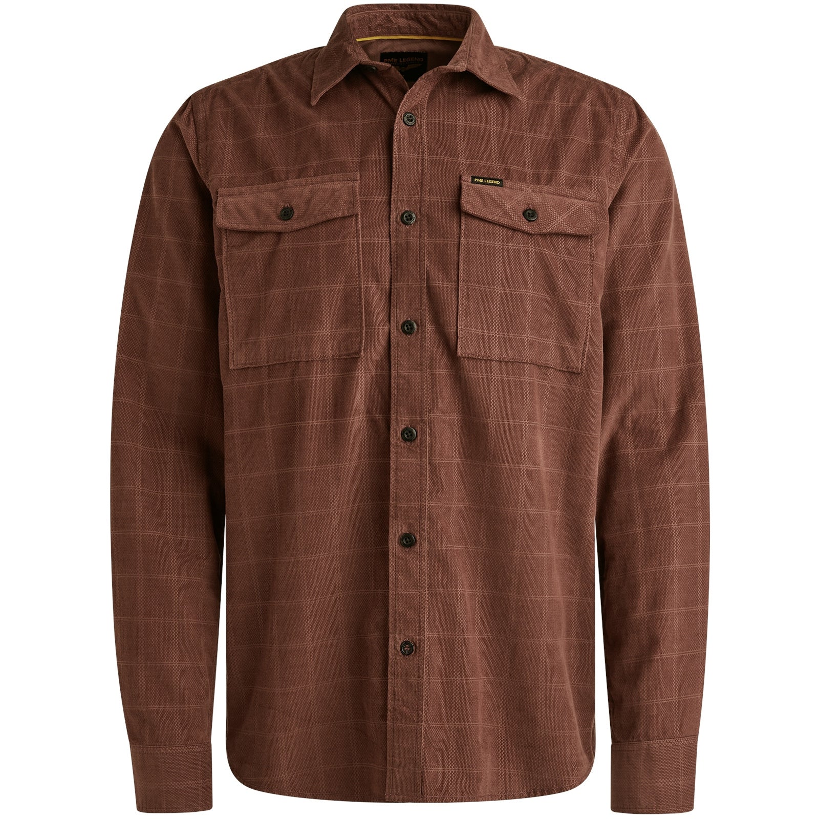 Freizeithemd Regular Fit - 8203-Marron - Rot