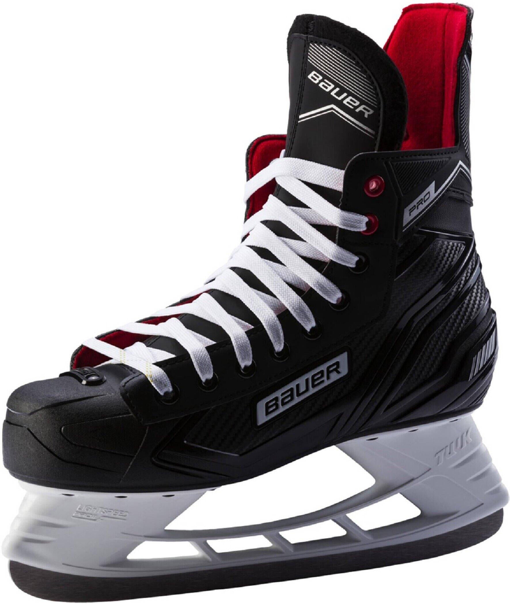 Schlittschuhe Pro Skate Jr - 900-SCHWARZ-WEISS-ROT-SI - Schwarz