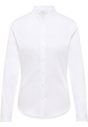 Bluse aus Baumwolle - 00-weiss - Weiß