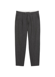 Bundfaltenhose BELSBO Relaxed Fit - G98-multi/ black - Grau