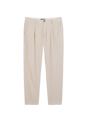 Cordhose Tapered Fit - 707-gray silk - Beige