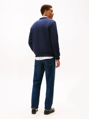 Sweatshirt aus Baumwollmix - DW5-BLUE - Blau