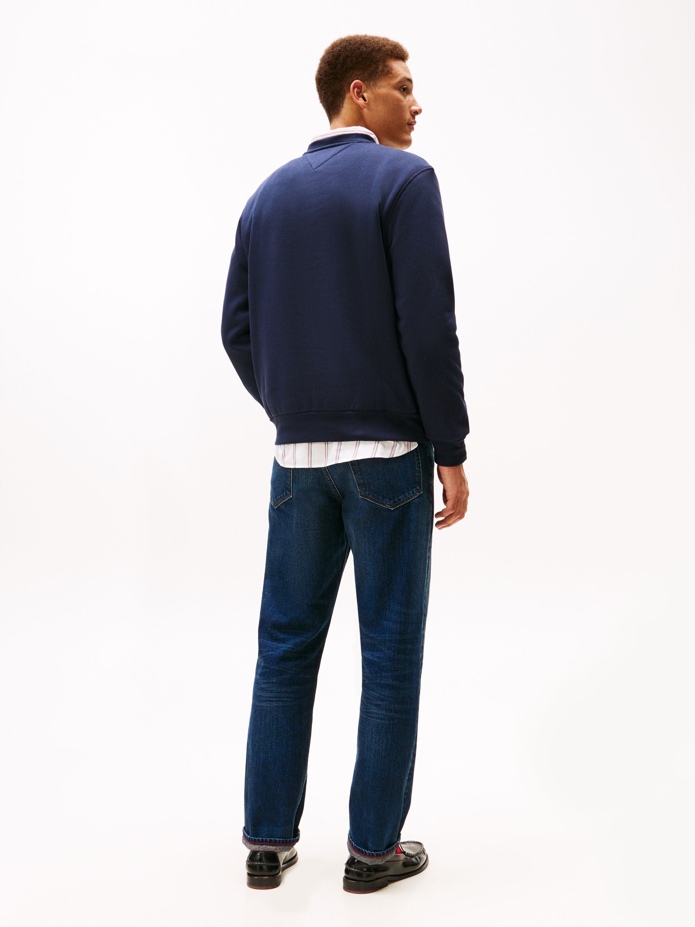 Sweatshirt aus Baumwollmix - DW5-BLUE - Blau