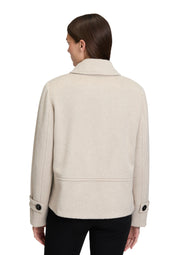 Übergangsjacke aus Wollmix - 7706-Beige Melange - Beige