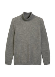 Strickpullover aus Baumwollmix - 969-graphite grey melange - Grau