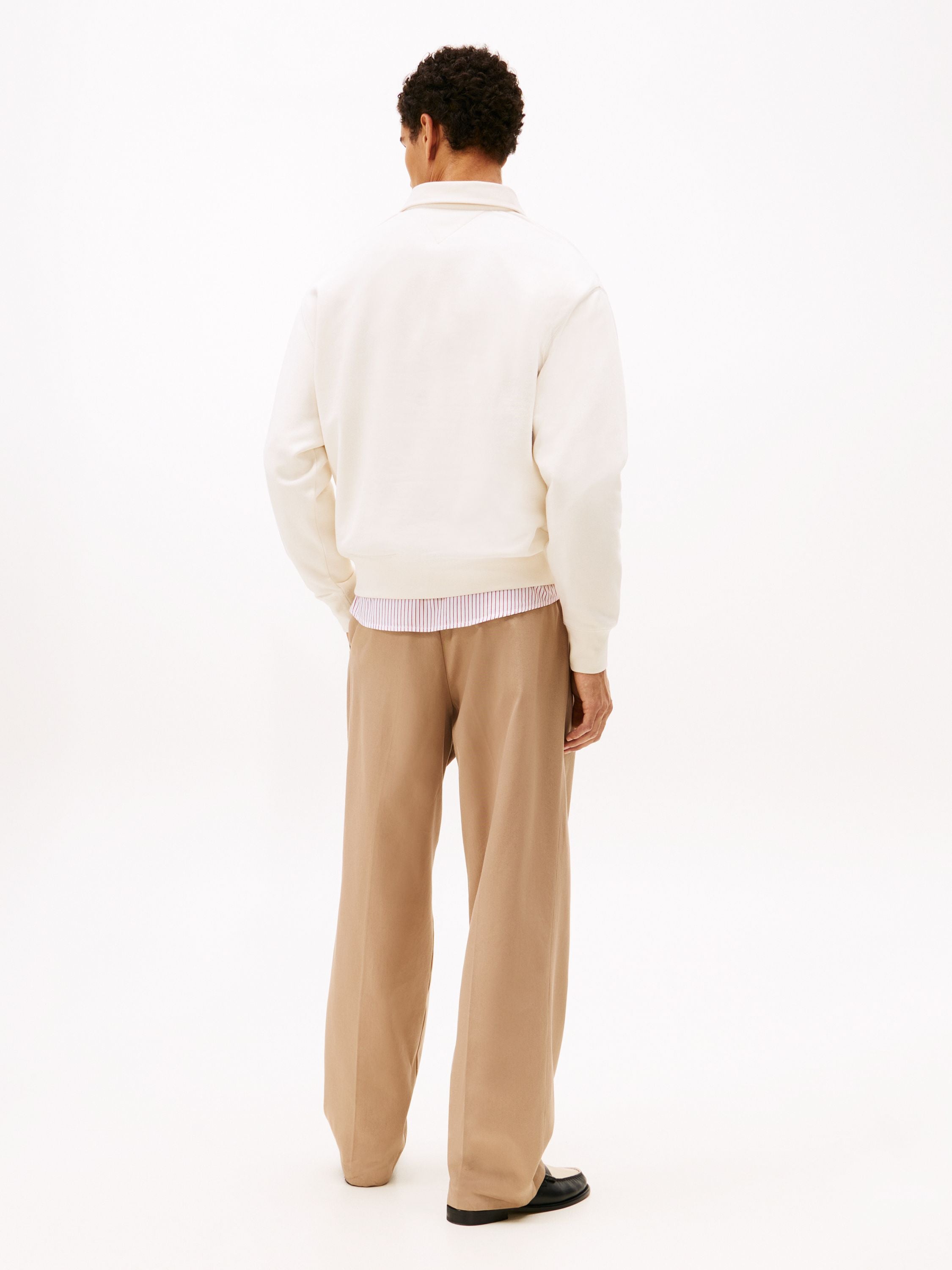 Sweatshirt aus Baumwollmix - Z00-YELLOW - Creme