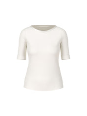T-Shirt aus Baumwolle - 110 - Weiß