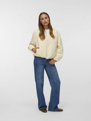 Bomberjacke - Gardenia - Creme