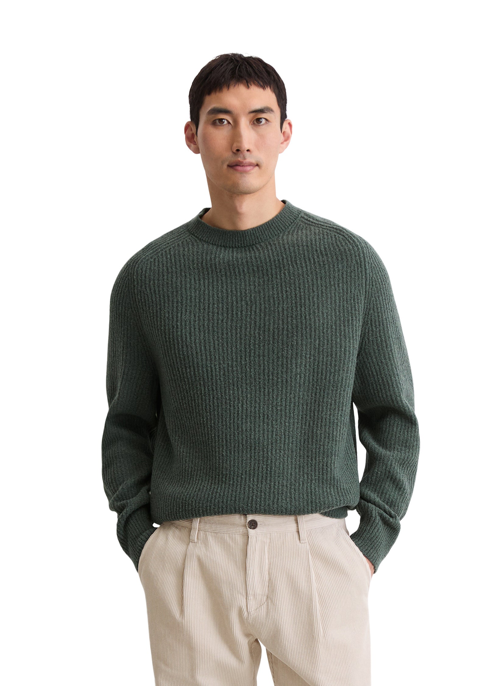 Strickpullover - 451-mangrove - Grün